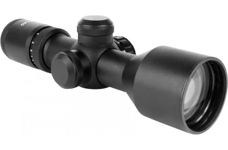 AIM Sports 3-9X40 Dual Ill. Scope Compact Scope w/ Rings